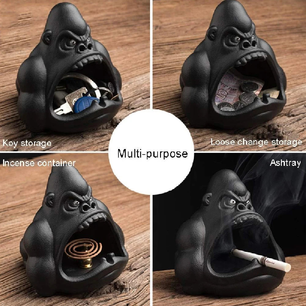 Huge Gorilla Ashtray